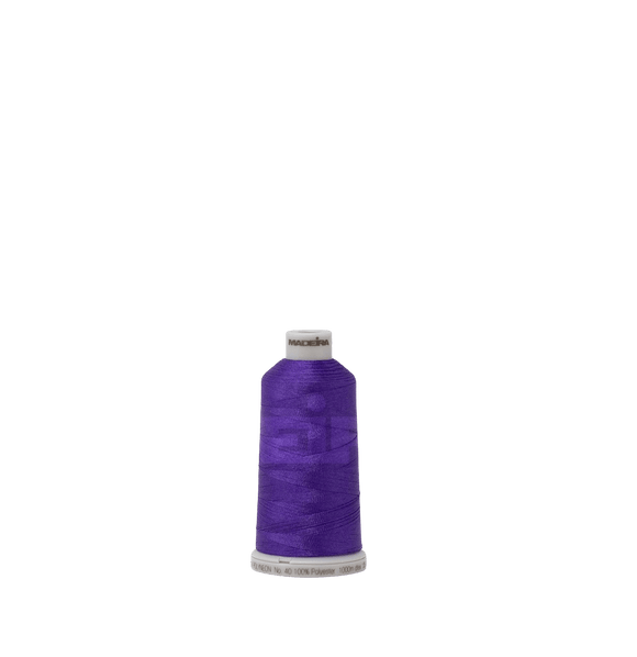 Madeira Thread Spool (1100 yd) Majestic Purple 1832 #40 Weight Madeira Polyneon Thread