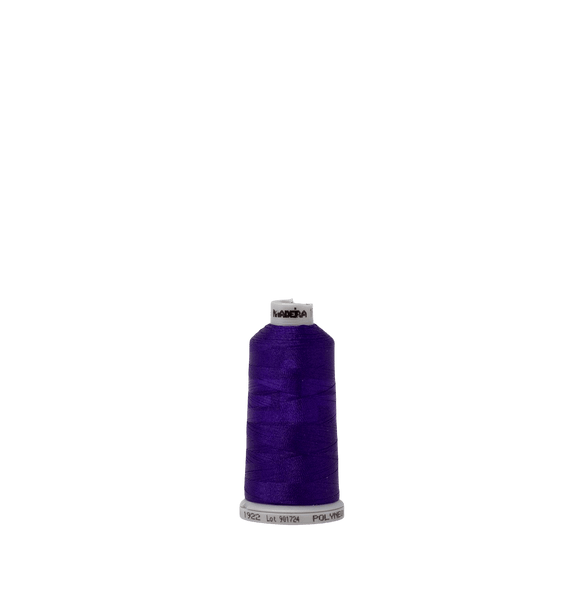 Madeira Thread Spool (1100 yd) Regal Purple 1922 #40 Weight Madeira Polyneon Thread