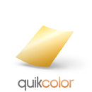 ProPeel Transfer paper Gold 25pk Quikcolor Metallic Hard Surface 1-Step Transfer Media for Cardboard, Paper and Wood