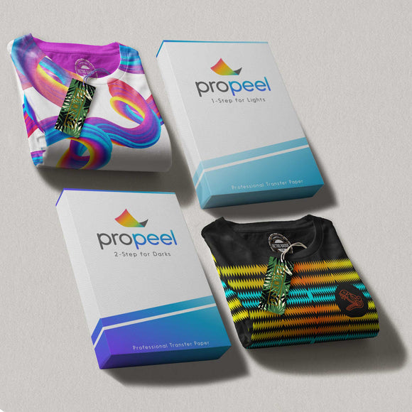 ProPeel Transfer paper Propeel 2 Step Transfer Paper for Dark and Light Textiles