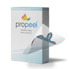 ProPeel Transfer paper Propeel Window Cling Sheets and Banners for White Toner Laser Transfer Printers