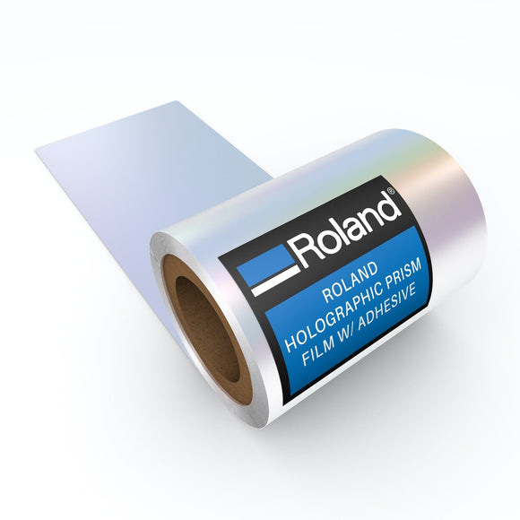 Roland 15in x 75ft Roland Holographic Prism Film w/ Adhesive