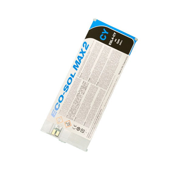 Roland Ink Cyan / 220cc Roland BN-20A ESL4 Eco-Sol Max 2 Ink 220ml