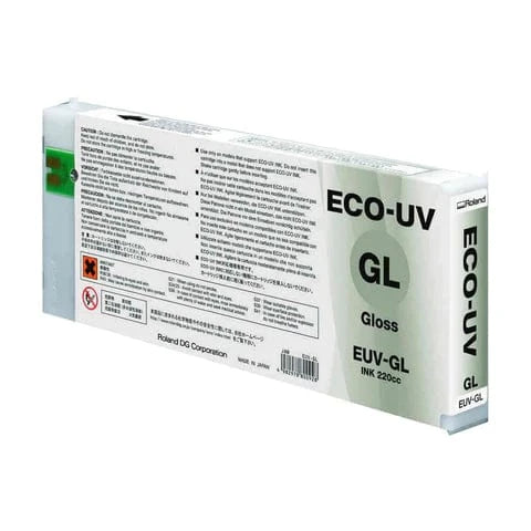 Roland Ink Gloss Roland Eco-UV Version 2 Ink 220ml Cartridge