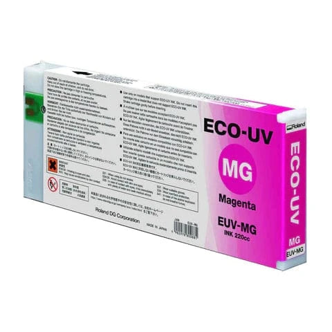 Roland Ink Magenta Roland Eco-UV Version 2 Ink 220ml Cartridge