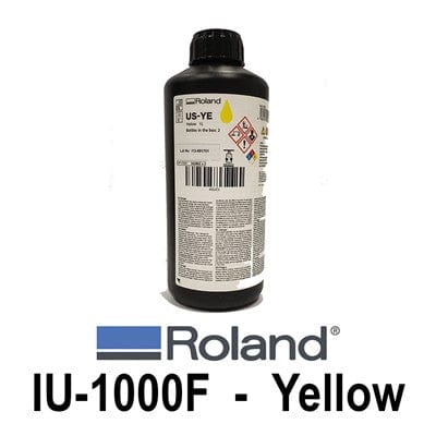 Roland Ink Yellow Roland IU-1000F UV Ink 1L Bottle