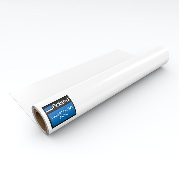 Roland Media 54in x 100ft Roland Solvent Glossy Paper