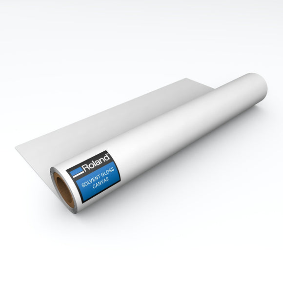 Roland Media 54in x 99ft Roland Solvent Gloss Canvas