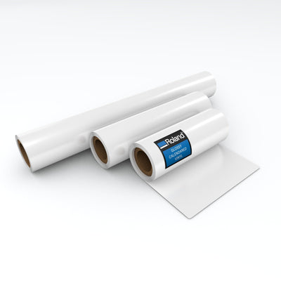 Roland Media Roland Glossy Calendared Vinyl, Permanent Adhesive