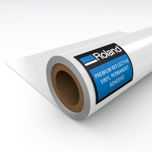 Roland Media Roland Premium Reflective Vinyl Permanent Adhesive