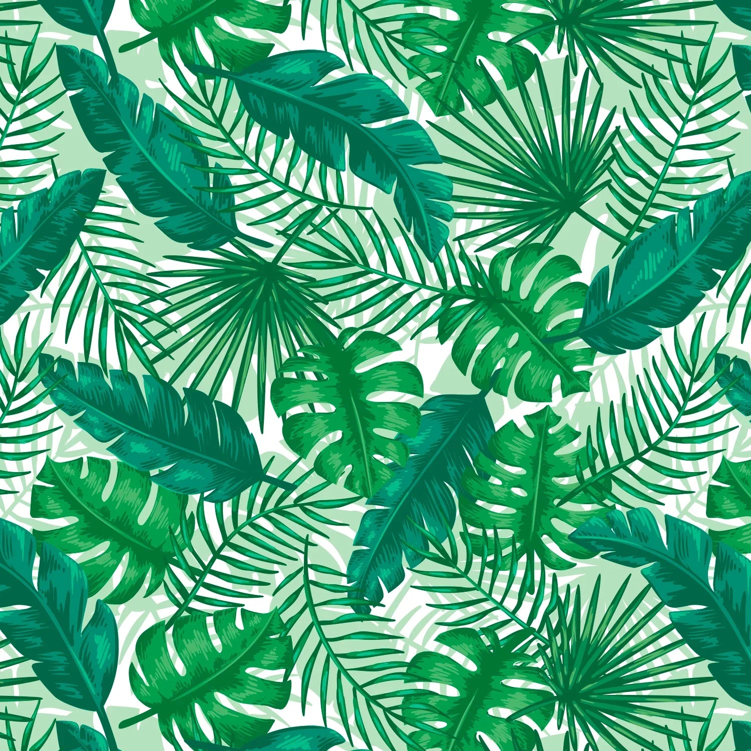 Siser EasyPatterns Plus HTV 12" Vinyl - Tropical Leaves